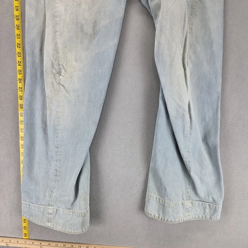 Vintage Levis Engineered Jeans Mens 36x32 Blue Buckle Back One‎ Pocket Twisted